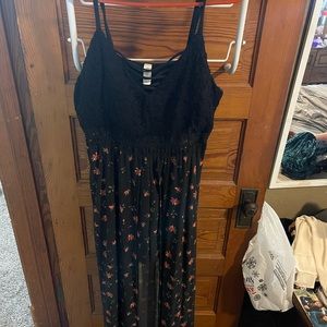 Romper tank dress